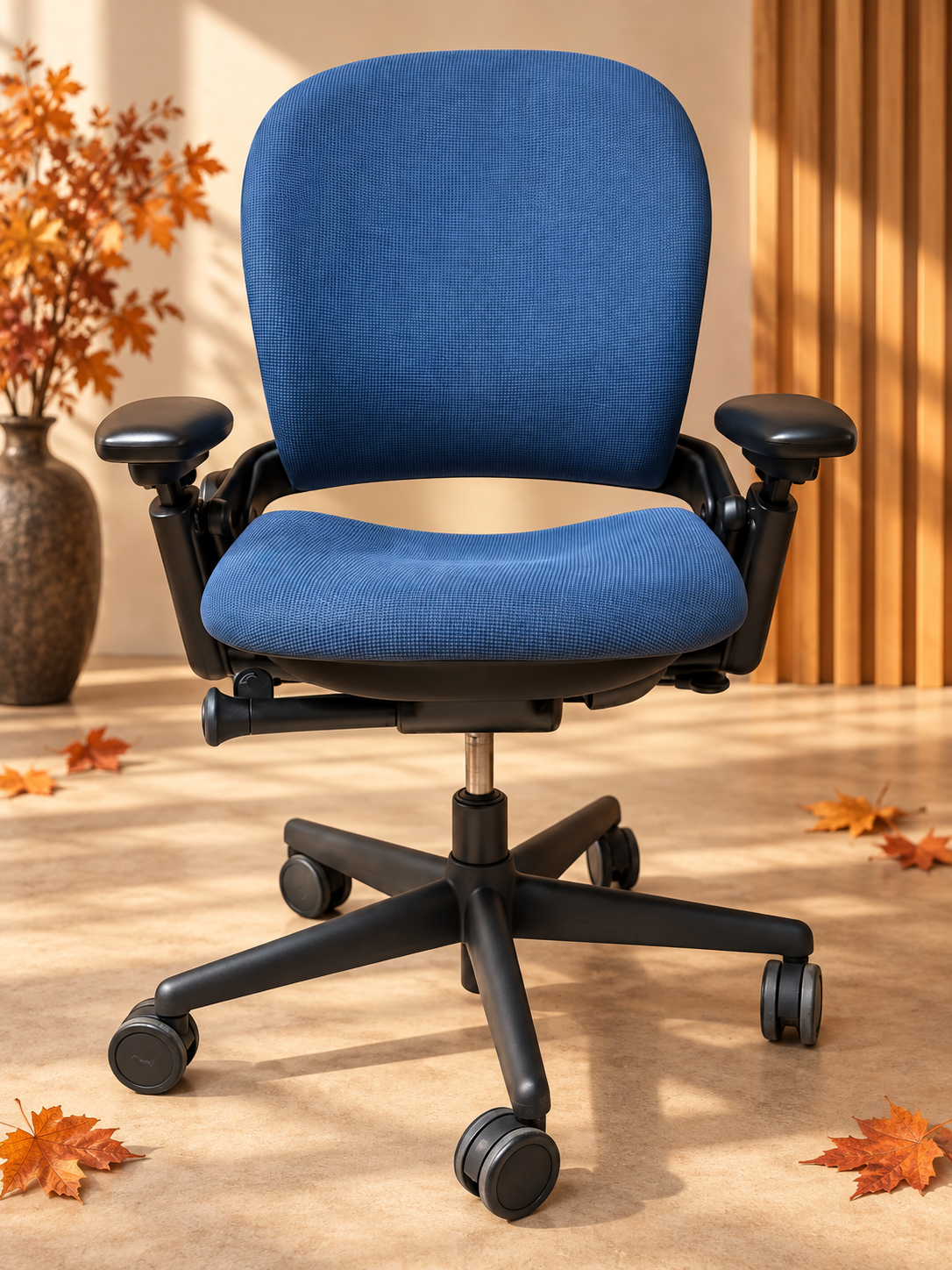 Steelcase Leap V1 Bleu Offre d’automne